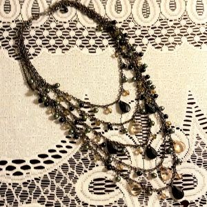 Layered Beaded Necklace